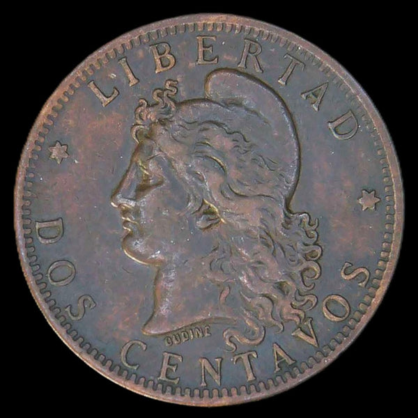 Argentina. 2 Centavos. 1883.