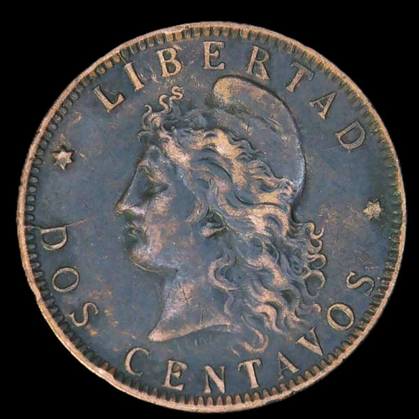 Argentina. 2 centavos. 1891