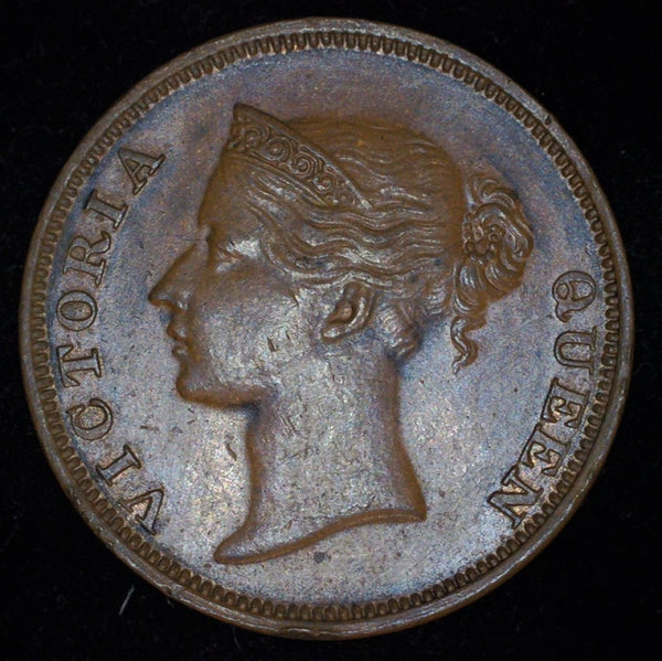 Straits Settlements. East India Company. One Cent. 1845
