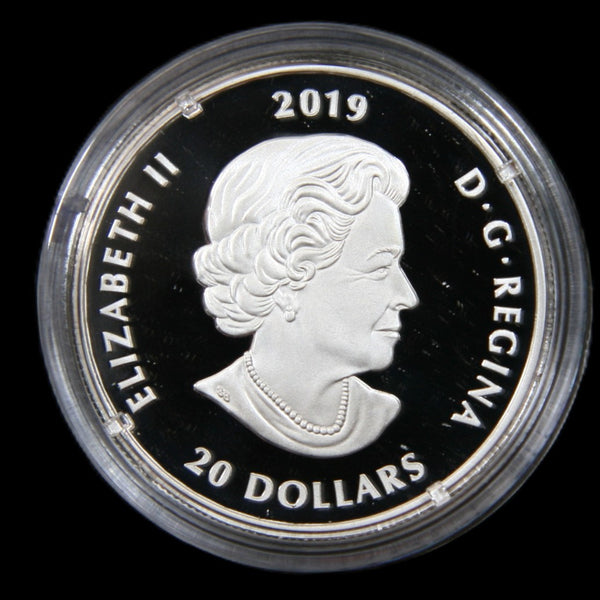Canada. Proof Fine Silver 20 Dollars. 2019. 'Lest We Forget'