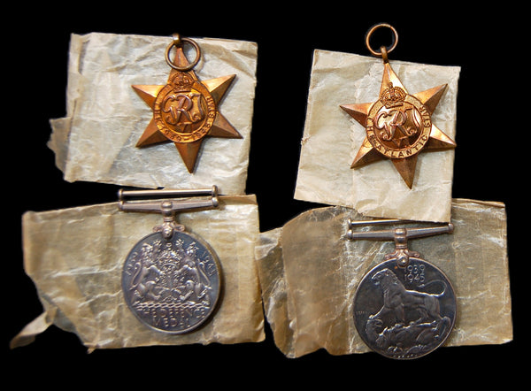WW2. Atlantic Campaign group of 4. Bacon. RAF.