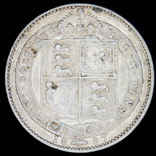 Victoria. Shilling. 1887. A selection