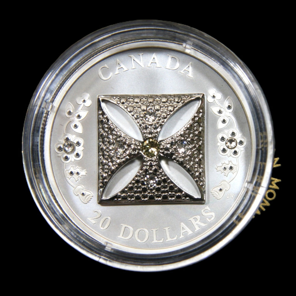 Canada. Fine Silver 20 Dollars. 2022. Diamond Diadem.