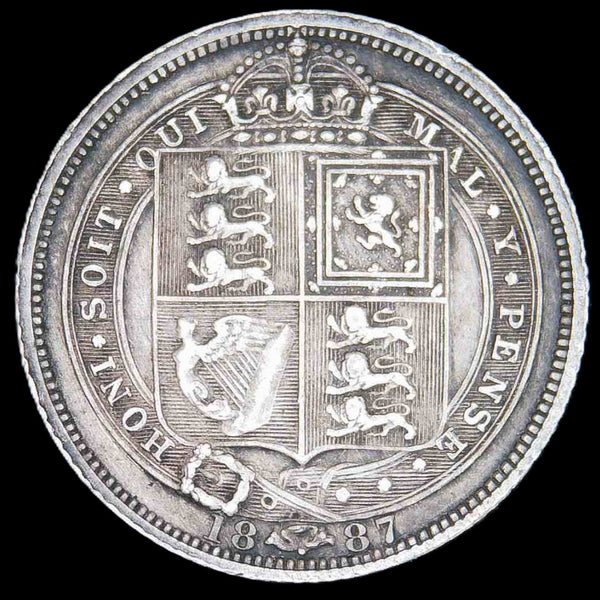 Victoria. Sixpence. 1887. Withdrawn type. A selection