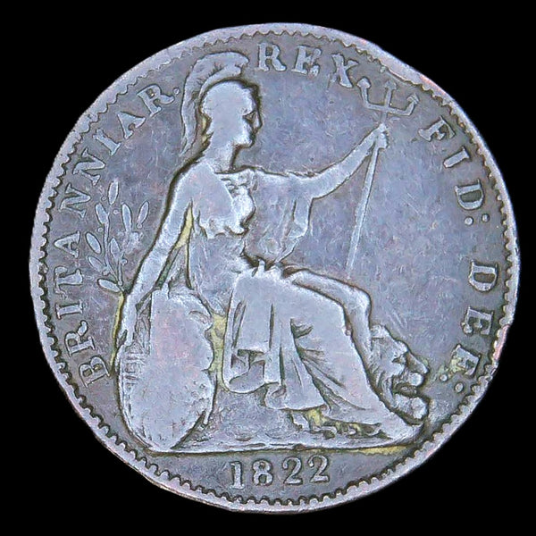 George IV. Farthing. 1822