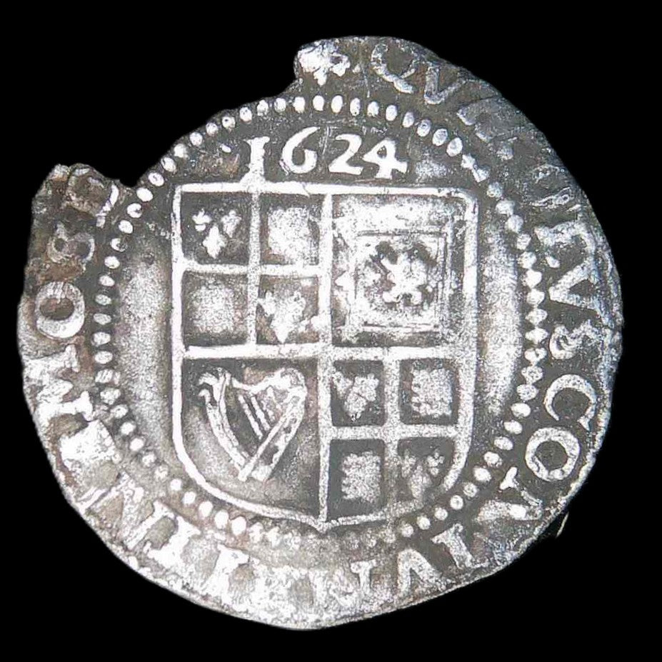 James I. Sixpence. 1624.