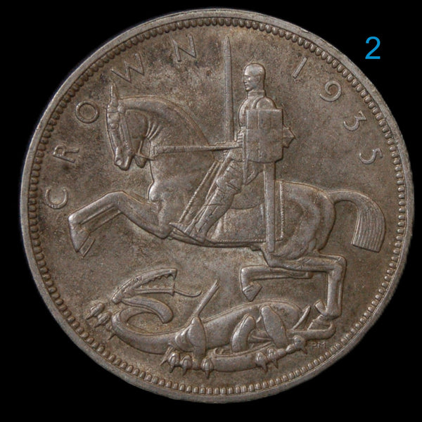 George V. Crown. 1935. A selection.
