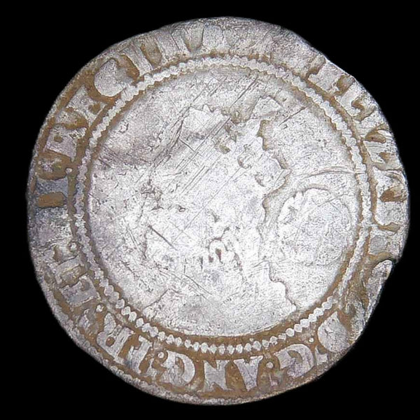 Elizabeth I. Sixpence. 1572.