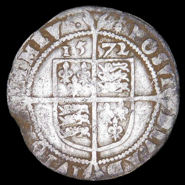 Elizabeth I. Sixpence. 1572.