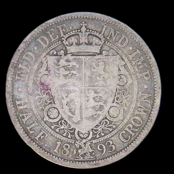 Victoria. Halfcrown. 1893