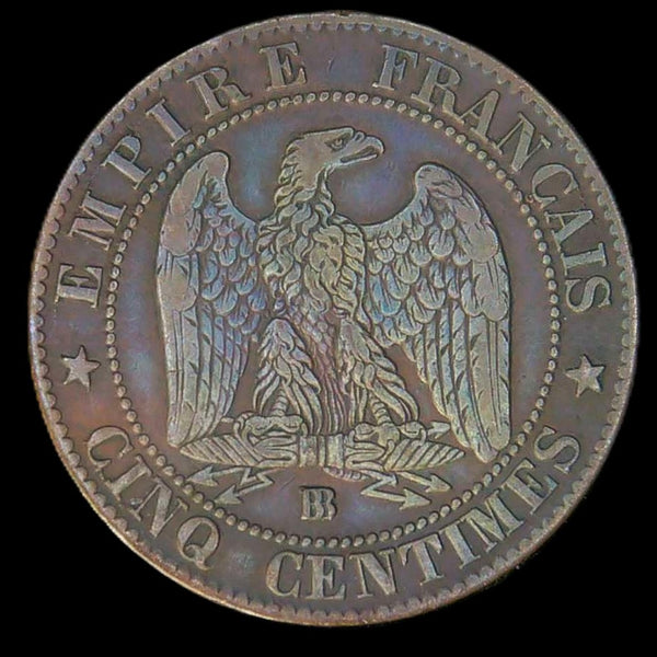 France. 5 Centimes. 1864BB.