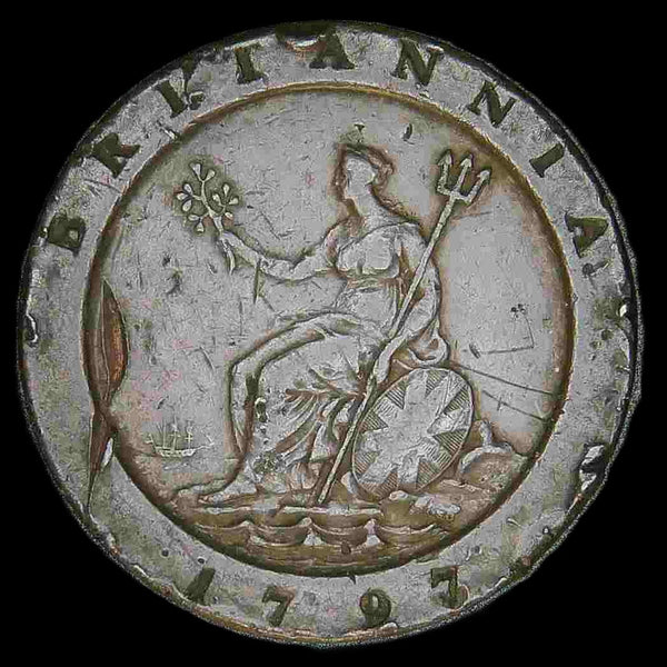 George III. Twopence. 1797. A selection