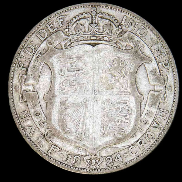 George V. Halfcrown. 1924. a selection.