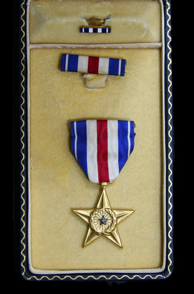 WW2. USA Silver Star campaign gallantry group of 7. Stanton. County of London Yeomanry.