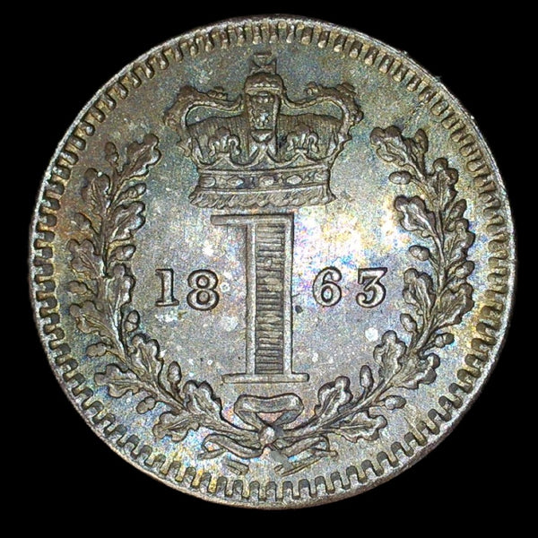 Victoria. Maundy Penny. 1863