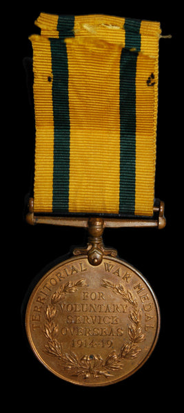 WW1. Territorial Force War Medal 1914-19. Howes. Wiltshire Regiment. KIA.