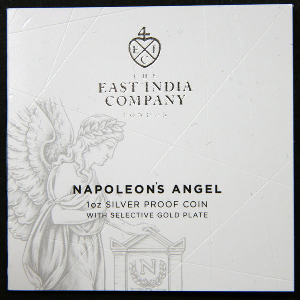 St Helena. Silver Proof One Pound. 2021. Napoleons Angel.