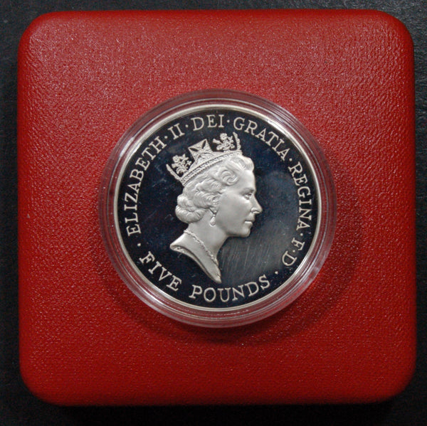 Elizabeth II. Royal Mint proof Crown. 1996