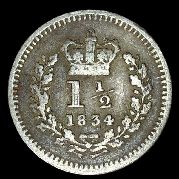 William IV. Three-Halfpence. 1834
