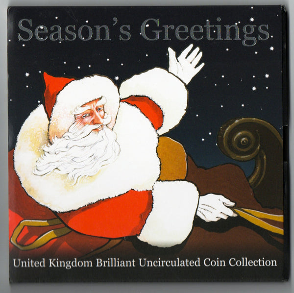 Elizabeth II. Royal Mint. Brilliant Uncirculated Coin Collection. 2008