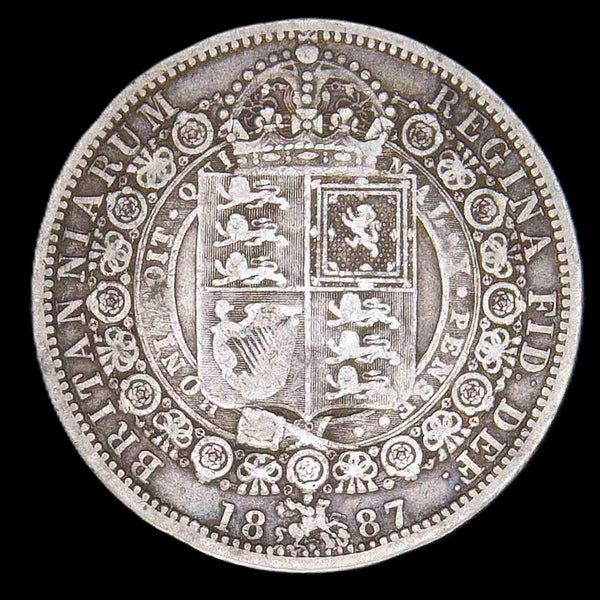 Victoria. Halfcrown. 1887. Jubilee head. A selection.