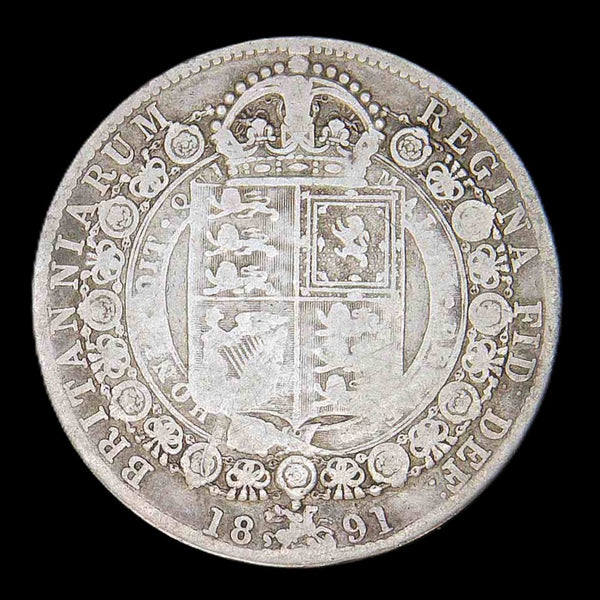 Victoria. Halfcrown. 1891