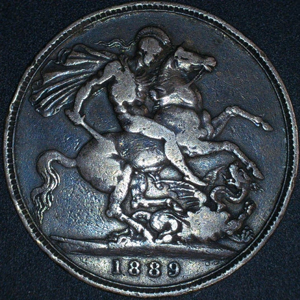 Victoria. Crown. 1889, a selection.