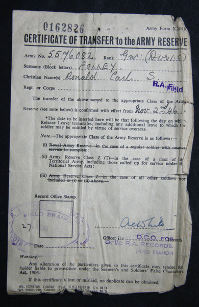 WW2. Campaign group of 4. Folley. Hertfordshire Yeomanry