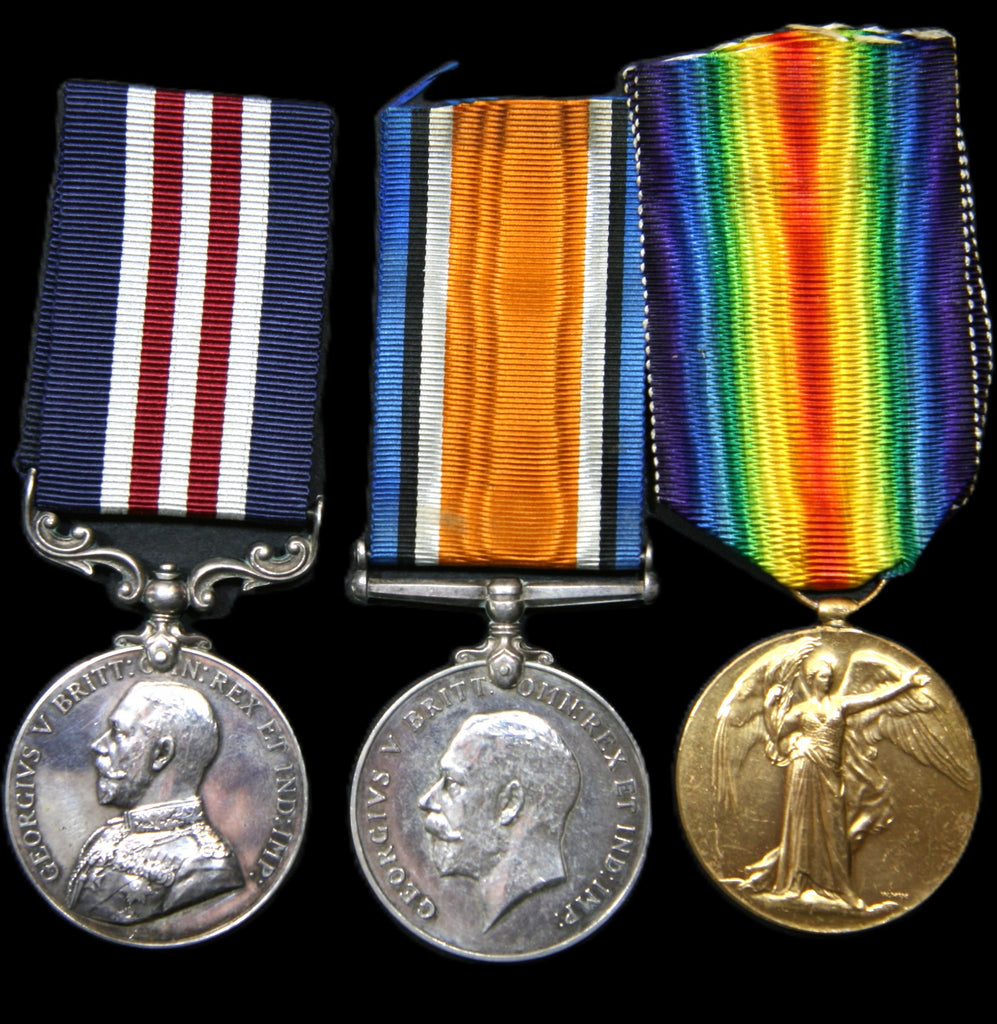WW1. Military |Medal group of 3. Clark. RFA.
