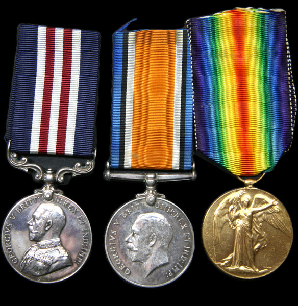 WW1. Military |Medal group of 3. Clark. RFA.