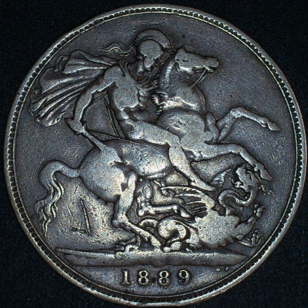 Victoria. Crown. 1889, a selection.