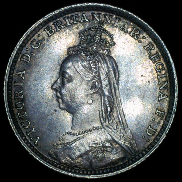 Victoria. Four Pence. 1888