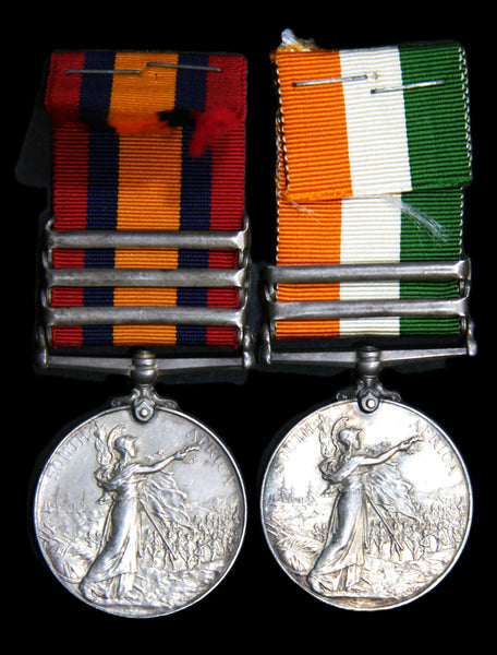 Boer War. QSA/KSA pair. Sutherland. Cape G.A.