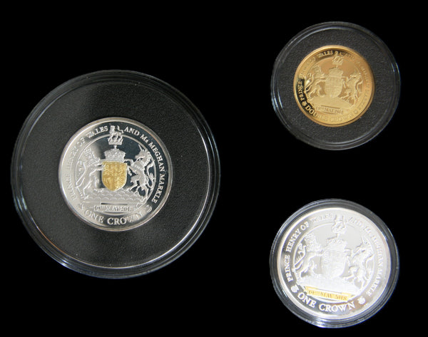 Tristan Da Cunha. Royal Wedding Prestige Proof Coin Set. 2018.