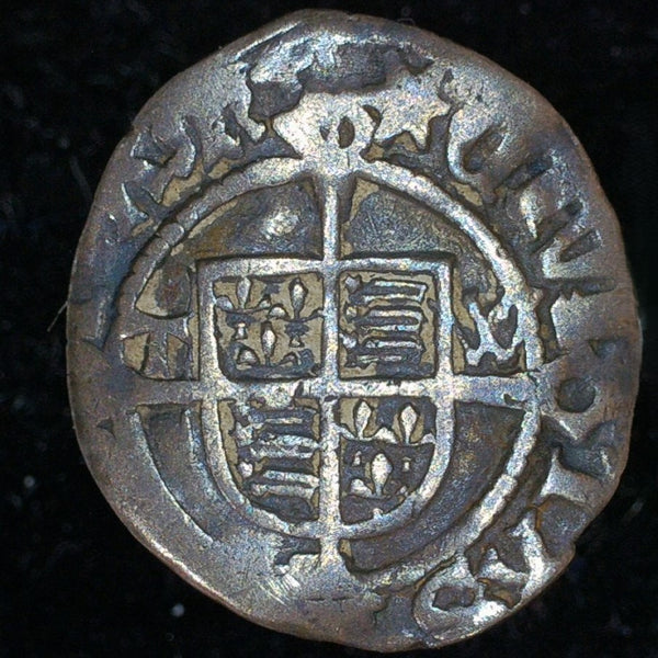 Henry VIII. Penny. Sovereign type. 1526-44