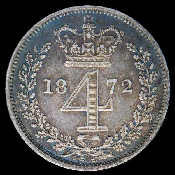Victoria. Maundy Four Pence. 1872