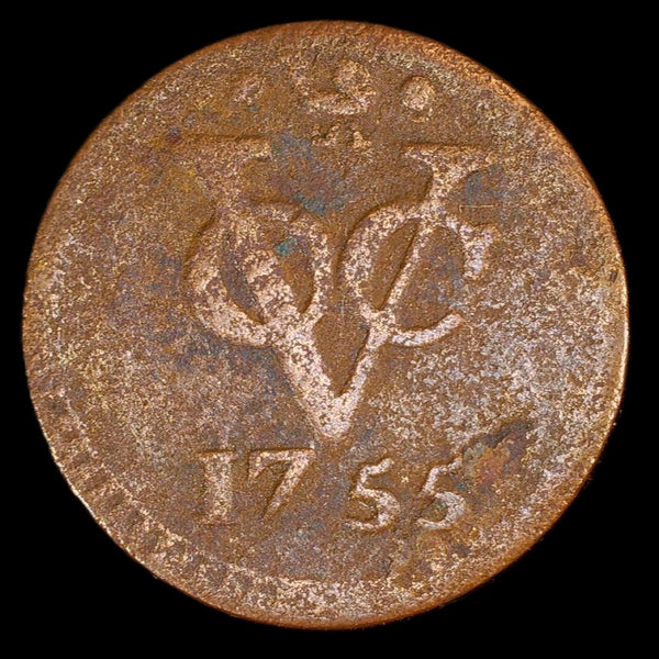 Netherlands. Dutch east India company. Copper Duits. A selection.
