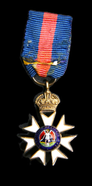 Miniature. The Most Distinguished Order of St. Michael and St. George. CMG.