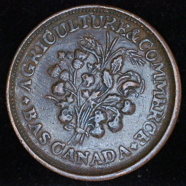 Canada. Montreal Un Sou token.