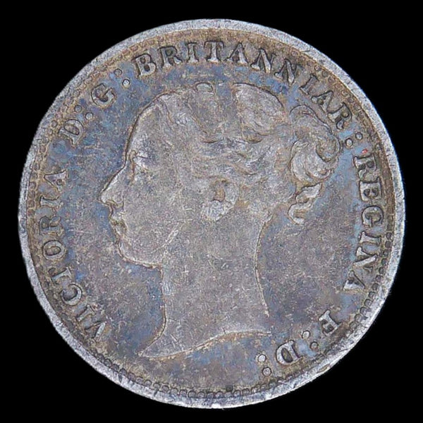 Victoria. (Young head) Threepence. 1883. A selection.