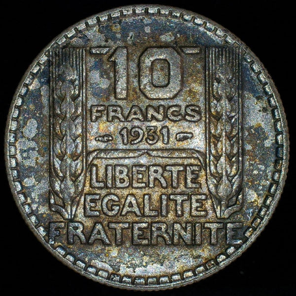 France. 10 Francs. 1931