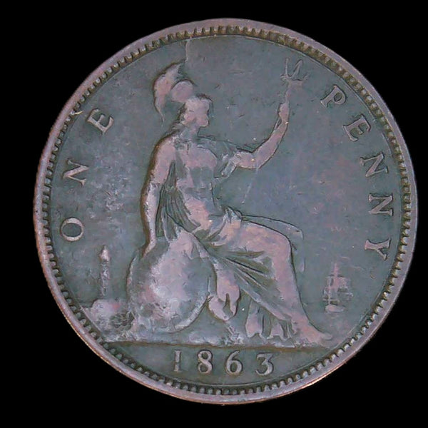 Victoria. Penny. 1863