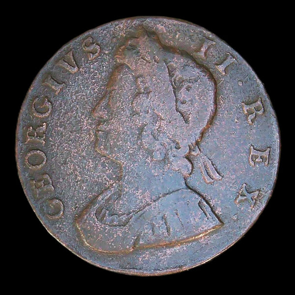 George II. Halfpenny. 1733
