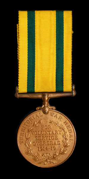 WW1. Territorial Force War Medal. Harrison. R.A.