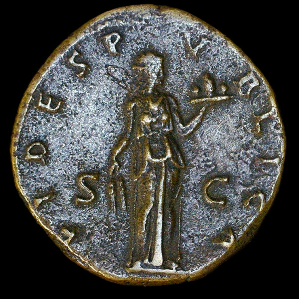 Hadrian. Sestertius. AD137.