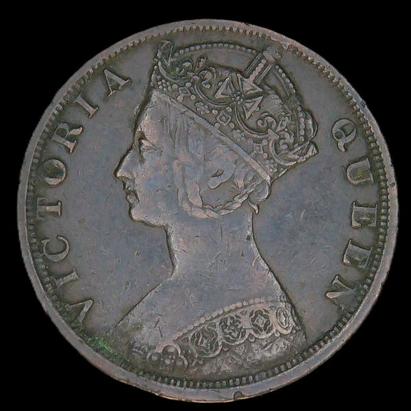 Hong Kong. One Cent. 1901