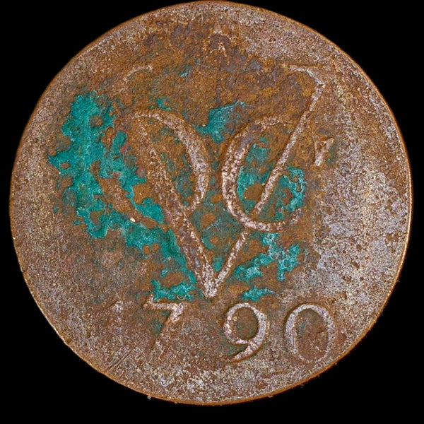 Netherlands. Dutch east India company. Copper Duits. A selection.