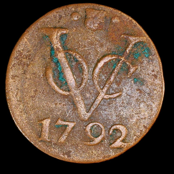 Netherlands. Dutch east India company. Copper Duits. A selection.