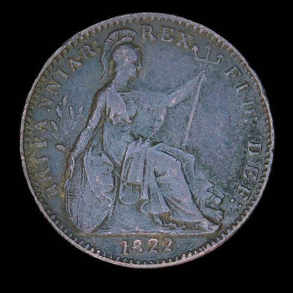 George IV. Farthing. 1822