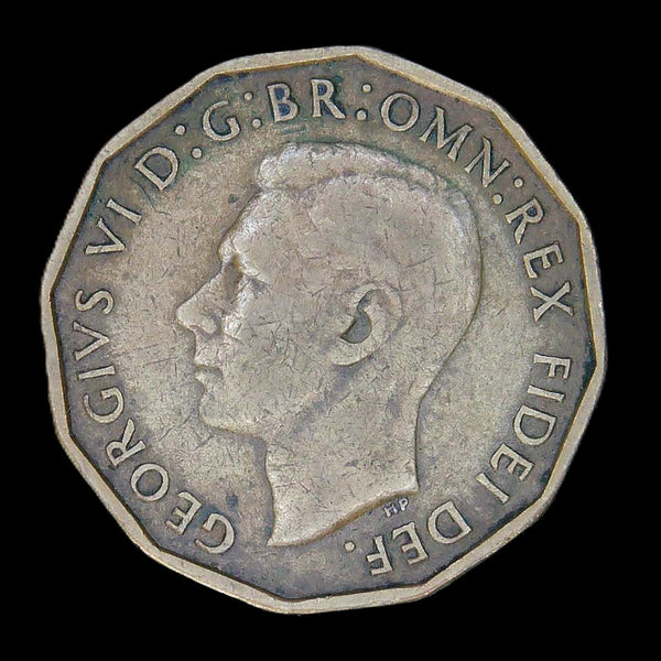 George VI. Threepence. 1949